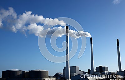 Power plant Stock Photo