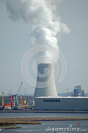 Power plant Editorial Stock Photo