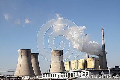 Power station Stock Photo