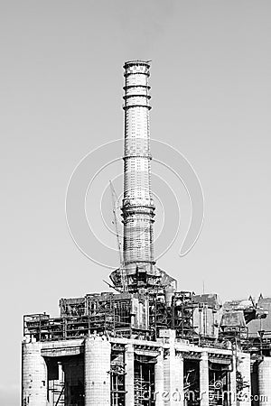 Power station with details Stock Photo