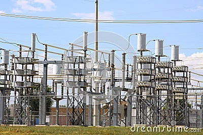 Power Station Stock Photo
