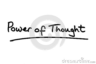 Power of Thought Stock Photo