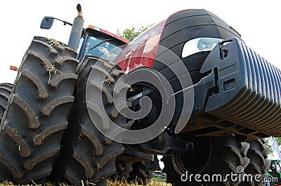 Power tractor Stock Photo