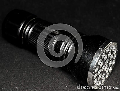 Led Aluminium Torch Stock Photo