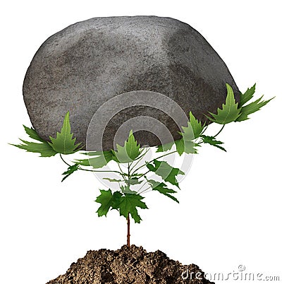 Powerful Growth Stock Photo