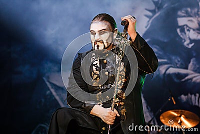 Powerwolf at Masters of Rock 2015 Editorial Stock Photo