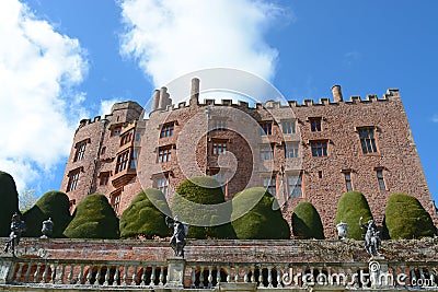 Powis Castle Stock Photo