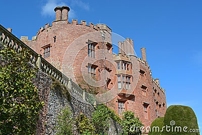 Powis castle Stock Photo