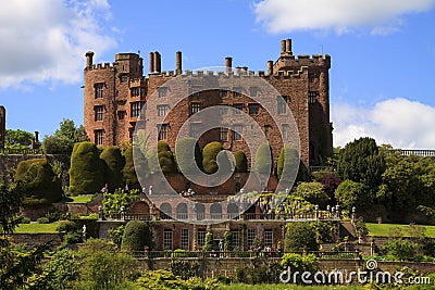 Powis Castle Editorial Stock Photo