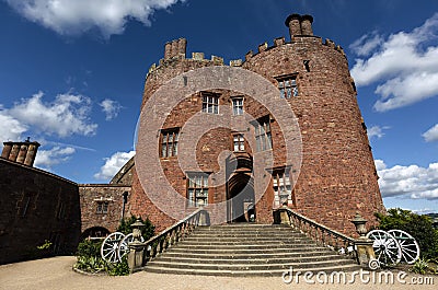 Powis Castle, Welshpool, Wales, United Kingdom Stock Photo