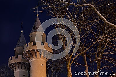 Powis Towers in Old Aberdeen Stock Photo