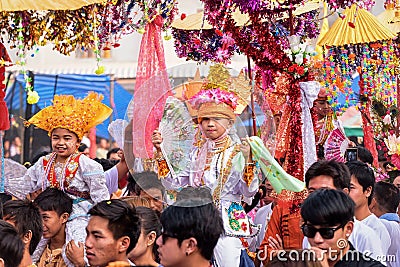 Poy Sang Long 2017. Editorial Stock Photo