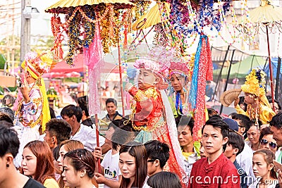 Poy Sang Long 2017. Editorial Stock Photo