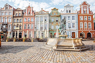 Poznan city in Krakow Stock Photo