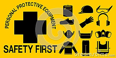 PPE icon Vector Illustration