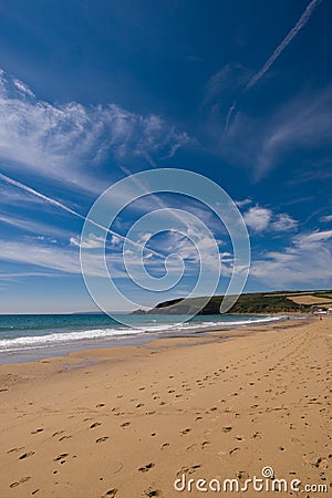 Praa Sands beach, Cornwall, United Kingdom Stock Photo