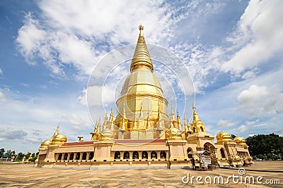 Prabudhabaht Huay Toom temple, Lamphun Thailand Editorial Stock Photo