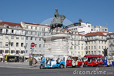 The Praca da Figueira Editorial Stock Photo