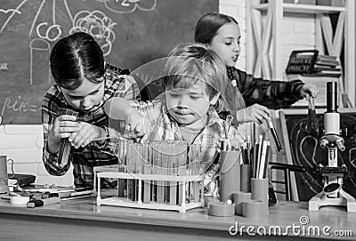 Practicum based teacher professional development program. Practical knowledge. Child care and development. School Stock Photo