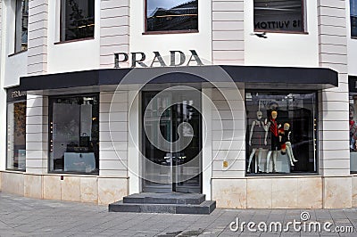 Prada flagship store Editorial Stock Photo