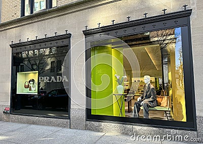 Prada store Editorial Stock Photo