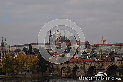 Prague Castel Praagse burcht PraÅ¾skÃ½ hrad Stock Photo