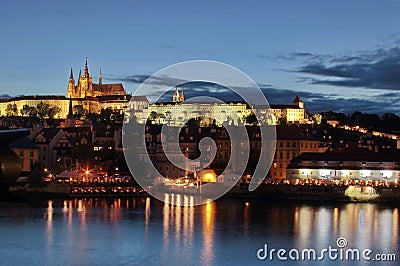 Prague Castle Stock Photo