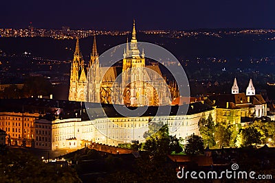 Prague castle Stock Photo