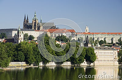 Prague Castle Stock Photo