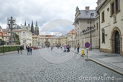 Prague Castle Editorial Stock Photo