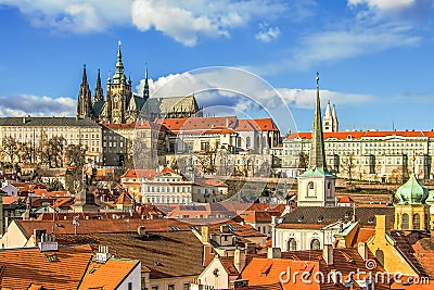 Prague Castle Stock Photo