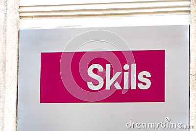 Skils law firm banner Editorial Stock Photo