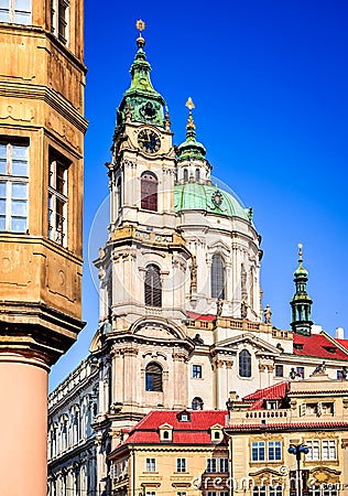 Prague, Mala Strana, Czech Republic Stock Photo