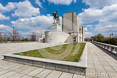 Prague, National Memorial on the Vitkov Hill Stock Photo