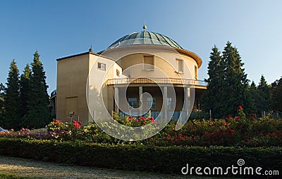 Prague planetarium Stock Photo