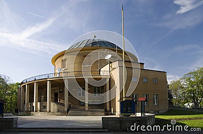 Prague planetarium Stock Photo