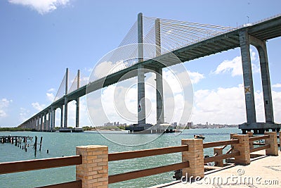 Praia da Redinha, Redinha Beach Stock Photo