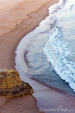 Praia da rocha beach,portugal-algarve Stock Photo