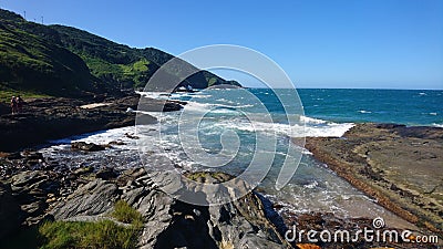 Praia de brasil Stock Photo