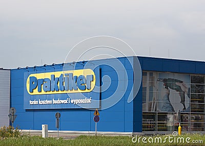 Praktiker Hypermarket Editorial Stock Photo