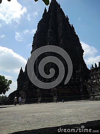 Prambanan Temple Ancient Editorial Stock Photo