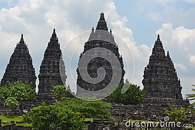 Prambanan Stock Photo