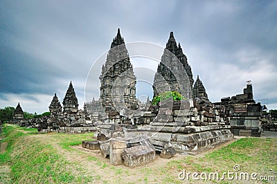 Prambanan Temple Ramayana, Jogjakarta Stock Photo