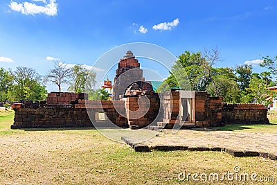 Prang Ku in Roi-et,Thailand Stock Photo