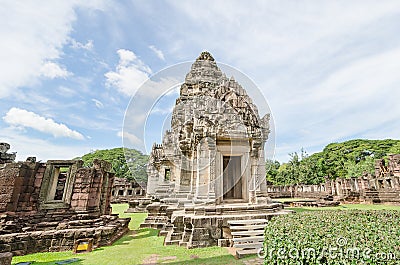 Prasat Hin Phimai(Phimai Historical Park) Stock Photo