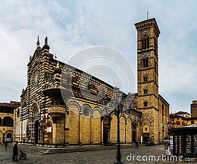 Prato Cathedral, Tuscany, Central Italy Editorial Stock Photo