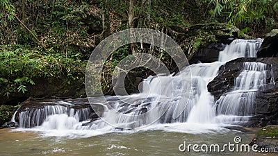 Pratu Muang Waterfall Stock Photo