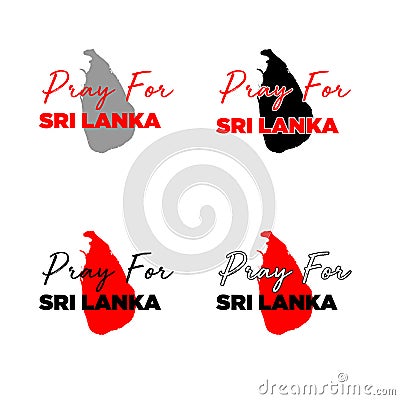 Pray for sri langka_04 Stock Photo