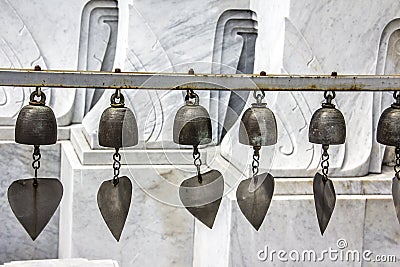 Prayer bells Stock Photo