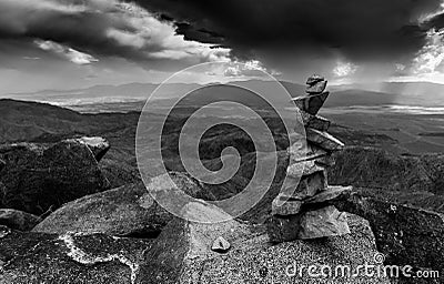 Prayer Rocks Stock Photo